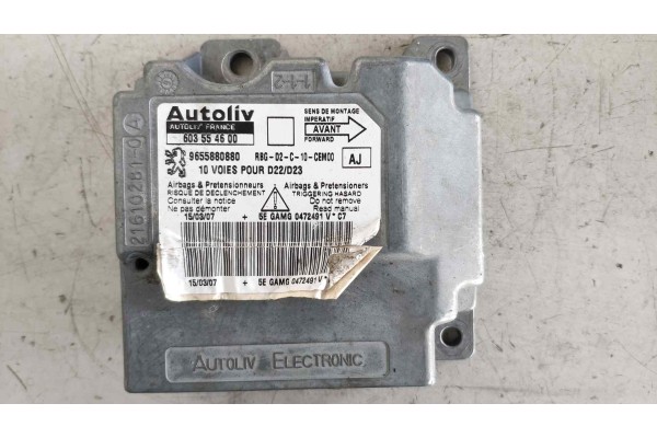 Recambio de centralita airbag para peugeot 406 coupe (s1/s2) 2.0 16v cat referencia OEM IAM 9655880880  