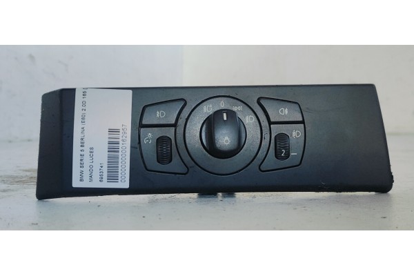 Recambio de mando luces para bmw serie 5 berlina (e60) 2.0d 165 [520] fap referencia OEM IAM 6953741  