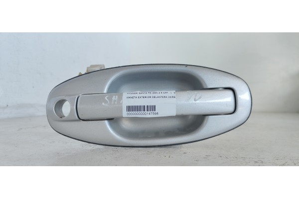 Recambio de maneta exterior delantera derecha para hyundai santa fe (sm) 2.4 gls 4x4 referencia OEM IAM   