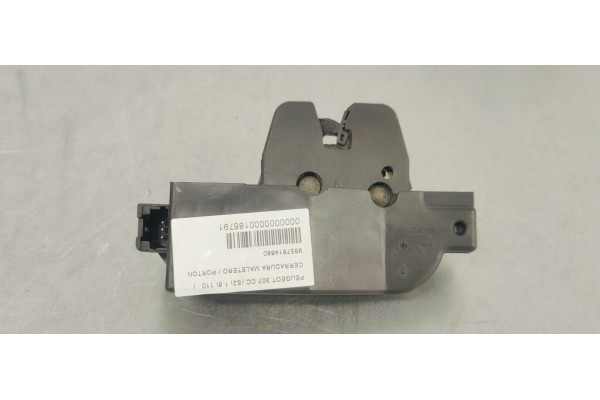 Recambio de cerradura maletero / porton para peugeot 307 cc (s2) 1.6i 110 referencia OEM IAM 9657614680  