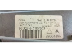 Recambio de faro derecho para citroen c5 berlina 2.0 hdi exclusive automático referencia OEM IAM   