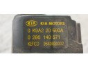 Recambio de caja mariposa para kia carens 1.6 lx referencia OEM IAM 0280140571  