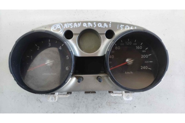 Recambio de cuadro instrumentos para nissan qashqai+2 (jj10) 1.5 dci turbodiesel cat referencia OEM IAM JD08E 17JDUA3 
