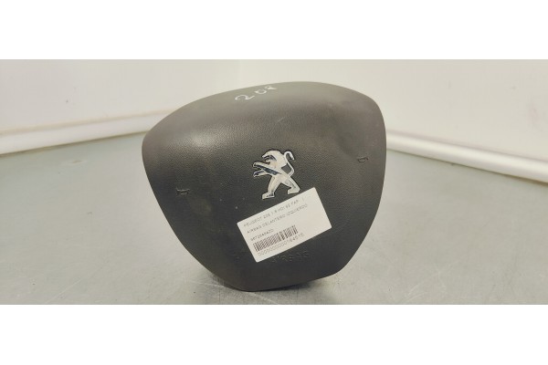 Recambio de airbag delantero izquierdo para peugeot 208 1.6 hdi 92 fap referencia OEM IAM 96728484ZD  