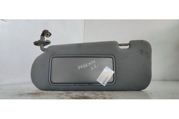 Recambio de parasol izquierdo para kia sorento 2.5 crdi ex referencia OEM IAM   