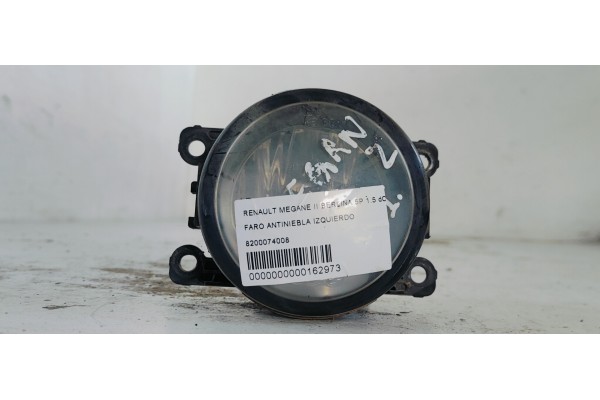 Recambio de faro antiniebla izquierdo para renault megane ii berlina 5p 1.5 dci diesel referencia OEM IAM 8200074008  