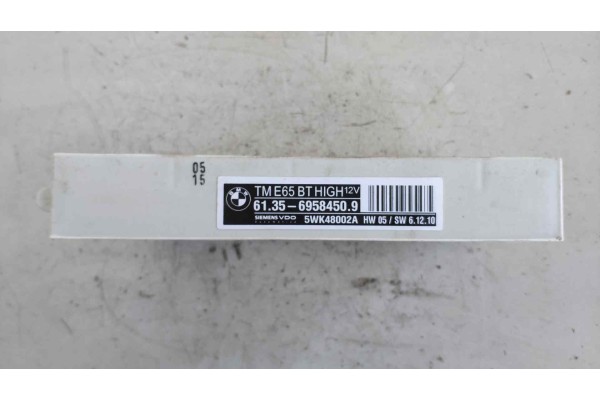 Recambio de centralita cierre para bmw serie 7 (e65/e66) 4.0 turbodiesel cat referencia OEM IAM 613569584509  
