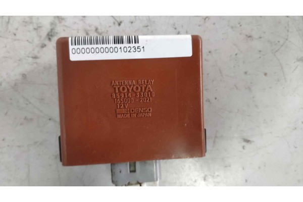 Recambio de rele para toyota 4-runner (n13) 3.0 turbodiesel referencia OEM IAM 8591433010 1650002021 