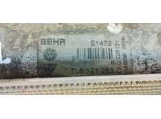 Recambio de radiador agua para volkswagen touareg (7la) 2.5tdi 175 4x4 referencia OEM IAM 7L6121253C  