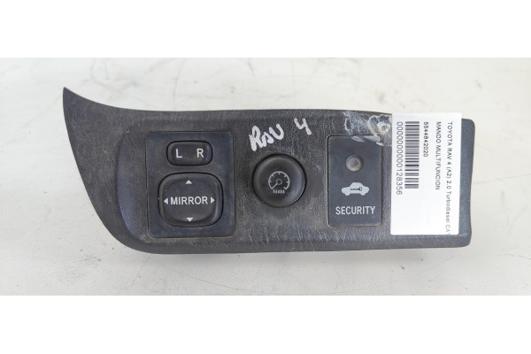Recambio de mando multifuncion para toyota rav 4 (a2) 2.0 turbodiesel cat referencia OEM IAM 5544642020  