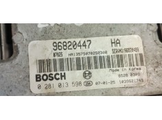 Recambio de centralita motor uce para chevrolet lacetti referencia OEM IAM 0281013598  