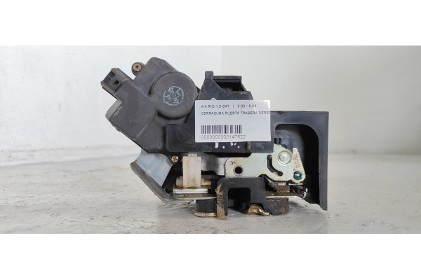 Recambio de cerradura puerta trasera derecha para kia rio 1.3 cat referencia OEM IAM   