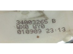 Recambio de cinturon seguridad trasero izquierdo para bmw serie 6 cabrio (e64) 635d referencia OEM IAM 34003265B  