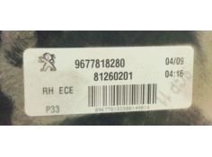 Recambio de piloto trasero derecho interior para peugeot 308 1.6hdi 92 fap referencia OEM IAM 9677818280  
