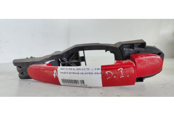 Recambio de maneta exterior delantera izquierda para seat altea xl (5p5) freetrack 4x4 referencia OEM IAM   