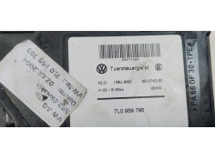 Recambio de motor elevalunas trasero izquierdo para volkswagen touareg (7la) tdi r5 referencia OEM IAM 7L0959795  