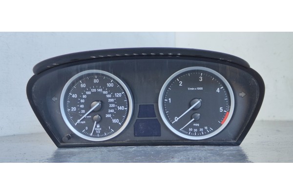 Recambio de cuadro instrumentos para bmw serie 6 cabrio (e64) 635d referencia OEM IAM 62109194907  