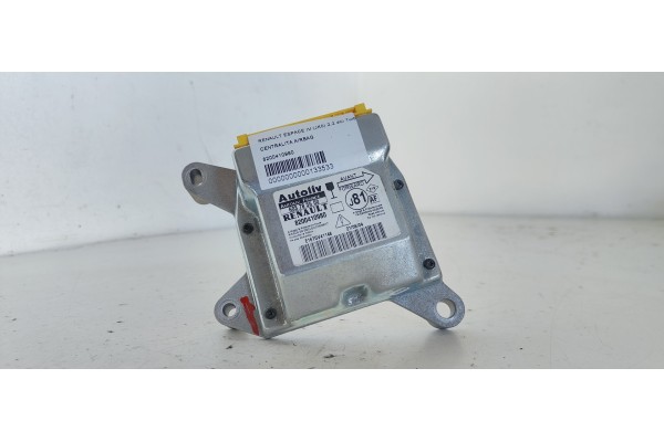 Recambio de centralita airbag para renault espace iv (jk0) 2.2 dci turbodiesel referencia OEM IAM 8200410980  