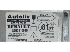 Recambio de centralita airbag para renault espace iv (jk0) 2.2 dci turbodiesel referencia OEM IAM 8200410980  