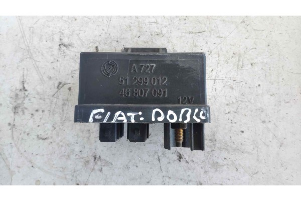 Recambio de caja precalentamiento para fiat doblo (119) 1.9 jtd cat referencia OEM IAM 51299012 46807091 