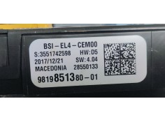 Recambio de caja reles / fusibles para citroen c4 picasso 1.6hdi 120 fap referencia OEM IAM 9819851380  