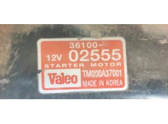 Recambio de motor arranque para hyundai getz (tb) 1.1 básico referencia OEM IAM 3610002555  