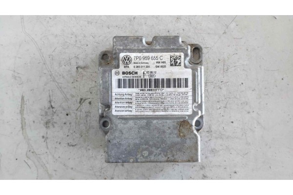 Recambio de centralita airbag para volkswagen touareg (7p5) 3.0 v6 tdi referencia OEM IAM 7P0959655C 0285011201 