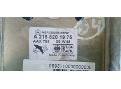 Recambio de antena para mercedes-benz clase cl (w215) coupe 600 (215.378) referencia OEM IAM A2158201975  