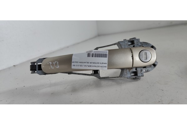Recambio de maneta exterior delantera izquierda para skoda octavia berlina (1z3) edition 100 referencia OEM IAM   