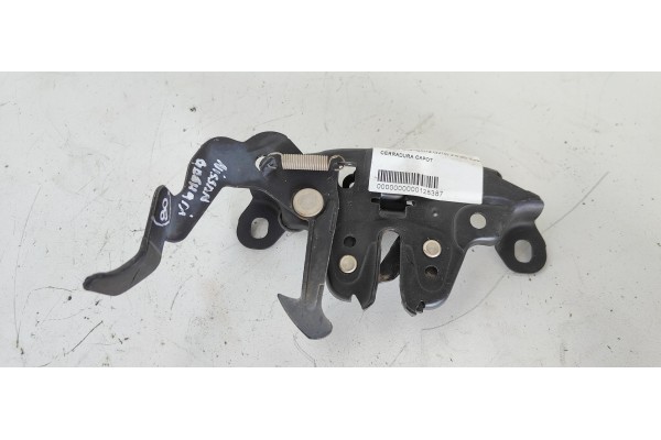Recambio de cerradura capo para nissan qashqai+2 (jj10) 2.0 dci turbodiesel cat referencia OEM IAM   