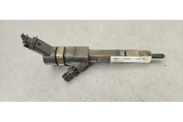 Recambio de inyector para renault scenic iii 1.9 dci 130 referencia OEM IAM 0445110328  