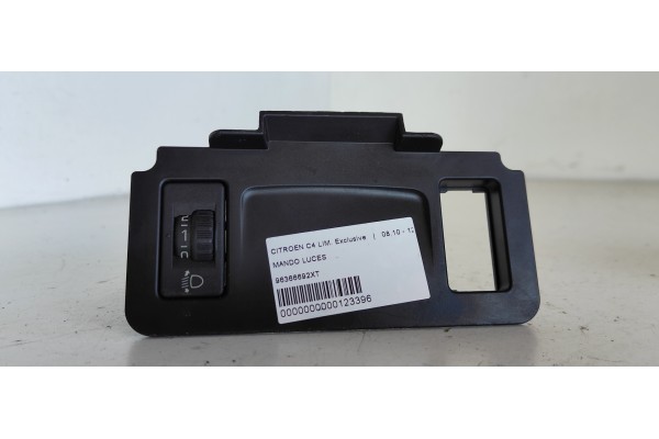 Recambio de mando luces para citroen c4 lim. 1.6 hdi fap referencia OEM IAM 96366692XT  