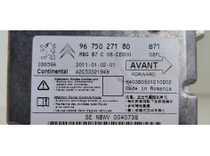 Recambio de centralita airbag para citroen c4 lim. 1.6 hdi fap referencia OEM IAM 9675027180  