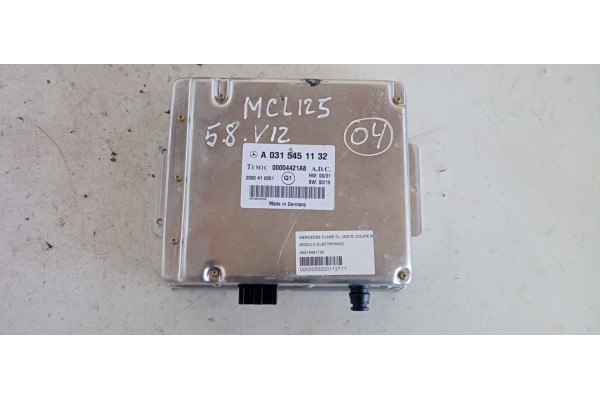 Recambio de modulo electronico para mercedes-benz clase cl (w215) coupe 600 (215.378) referencia OEM IAM A0315451132  