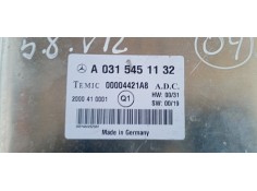 Recambio de modulo electronico para mercedes-benz clase cl (w215) coupe 600 (215.378) referencia OEM IAM A0315451132  