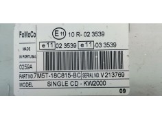 Recambio de sistema audio / radio cd para ford c-max (cb3) ghia referencia OEM IAM 7M5T18C815BC  