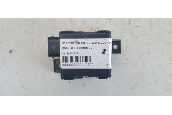 Recambio de modulo electronico para mercedes-benz clase cl (w215) coupe 600 (215.378) referencia OEM IAM A2158600505  
