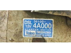 Recambio de motor arranque para kia sorento 2.5 crdi ex referencia OEM IAM 361004A000  