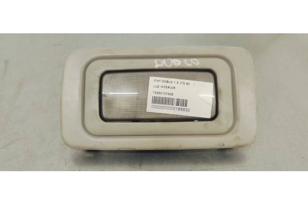 Recambio de luz interior para fiat doblo 1.3 jtd 90 referencia OEM IAM 7355010730E  
