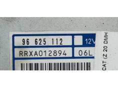 Recambio de modulo electronico para opel antara cosmo plus 4x4 referencia OEM IAM 96625112  