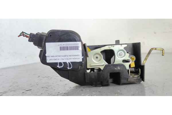 Recambio de cerradura puerta delantera derecha para hyundai matrix (fc) 1.5 crdi 16v gls full referencia OEM IAM   