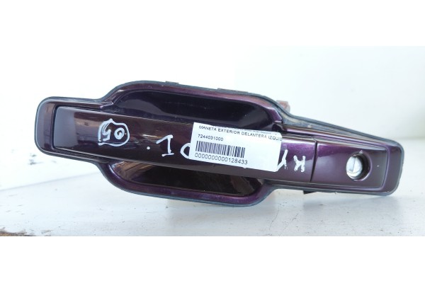 Recambio de maneta exterior delantera izquierda para ssangyong kyron 200 xdi sport referencia OEM IAM 7244031000  