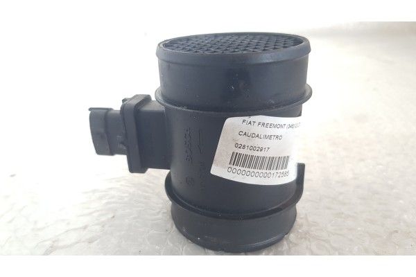 Recambio de caudalimetro para fiat freemont (345) 2.0 jtd 140 fap referencia OEM IAM 0281002917  