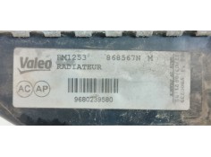 Recambio de radiador agua para citroen c3 1.1 collection referencia OEM IAM 9680239580  