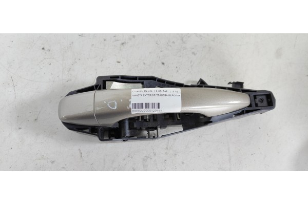 Recambio de maneta exterior trasera derecha para citroen c4 lim. 1.6 hdi fap referencia OEM IAM   