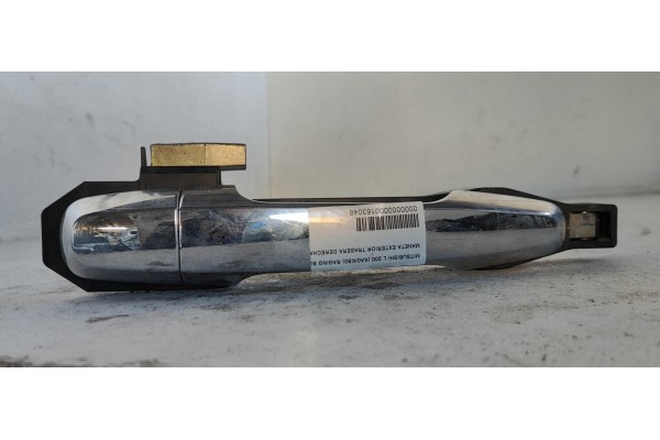 Recambio de maneta exterior trasera derecha para mitsubishi l 200 (ka0/kb0) raging bull referencia OEM IAM   
