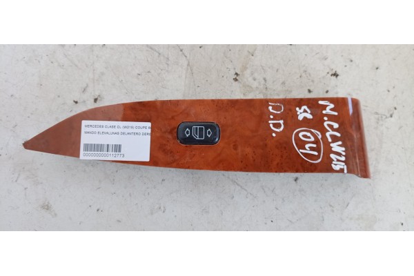 Recambio de mando elevalunas delantero derecho para mercedes-benz clase cl (w215) coupe 600 (215.378) referencia OEM IAM   