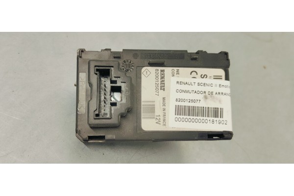 Recambio de conmutador de arranque para renault scenic ii emotion referencia OEM IAM 8200125077  