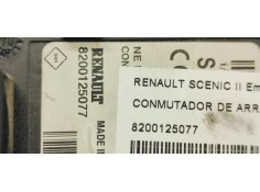 Recambio de conmutador de arranque para renault scenic ii emotion referencia OEM IAM 8200125077  