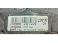 Recambio de retrovisor derecho para opel insignia berlina selective referencia OEM IAM 22968201  